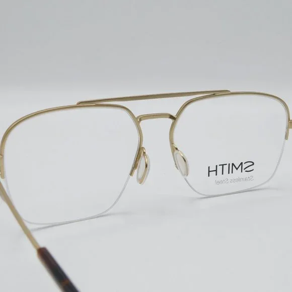 BRAND NEW SMITH OPTICS SIDESTEP AOZ MATTE GOLD UNISEX EYEGLASSES FRAME 5… - Picture 6 of 9